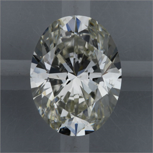 Foto Diamante Natural 1.01 quilates, Ovalado , Color I, claridad SI1 y certificado GIA de