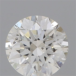 Picture of Natural Diamond 0.40 Carats, Round with Excellent Cut, H Color, SI1 Clarity and Certified by IGI