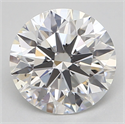 Natural Diamond 0.90 Carats, Round with Excellent Cut, F Color, SI1 Clarity and Certified by GIA