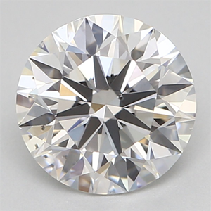 Picture of Natural Diamond 0.90 Carats, Round with Excellent Cut, F Color, SI1 Clarity and Certified by GIA