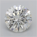 Diamante Natural 1.71 quilates, Redondo , Color J, claridad SI2 y certificado GIA