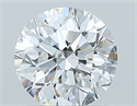 Natural Diamond 0.80 Carats, Round with Excellent Cut, E Color, SI2 Clarity and Certified by GIA