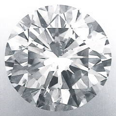 Foto 0.7 quilates, diamante redondo con corte ideal, color D, claridad SI1 y certificado por IGL de
