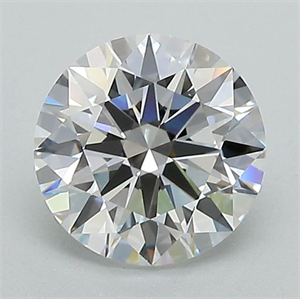 Picture of Lab Grown Diamond 1.31 Carats, Round with Ideal Cut, D Color, VS1 Clarity and Certified by IGI