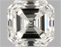 Natural Diamond 1.00 Carats, Asscher with  Cut, H Color, VS1 Clarity and Certified by IGI