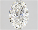 Natural Diamond 1.22 Carats, Oval with  Cut, G Color, VVS1 Clarity and Certified by GIA