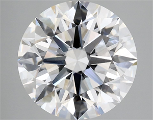 Picture of Lab Grown Diamond 5.08 Carats, Round with Excellent Cut, E Color, VS1 Clarity and Certified by IGI