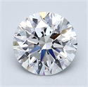 Diamante Natural 1.83 quilates, Redondo , Color D, claridad VS1 y certificado GIA