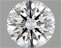 Del inventario de diamantes de laboratorio, 2.08 quilates, Redondo , Color D, claridad VVS2 y certificado IGI
