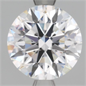 Del inventario de diamantes de laboratorio, 2.01 quilates, Redondo , Color D, claridad VVS1 y certificado IGI