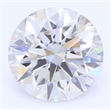 Lab Grown Diamond 1.18 Carats, Round with Ideal Cut, I Color, VVS2 Clarity and Certified by IGI