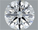 Diamante Natural 0.60 quilates, Redondo , Color G, claridad VVS2 y certificado IGI