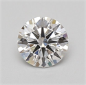 Lab Grown Diamond 0.70 Carats, Round with Ideal Cut, D Color, VS2 Clarity and Certified by IGI