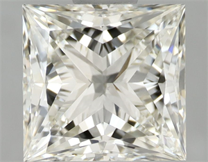 Foto Diamante Natural 1.53 quilates, Princesa , Color I, claridad VS1 y certificado IGI de