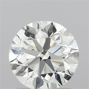 Picture of Natural Diamond 0.90 Carats, Round with Excellent Cut, H Color, VVS2 Clarity and Certified by IGI