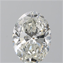 Diamante Natural 0.90 quilates, Ovalado , Color I, claridad VS2 y certificado GIA