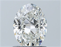 Diamante Natural 0.90 quilates, Ovalado , Color H, claridad VS2 y certificado GIA