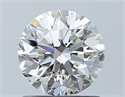 Diamante Natural 0.90 quilates, Redondo , Color G, claridad SI2 y certificado GIA