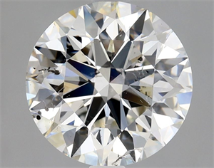 Foto Diamante Natural 2.01 quilates, Redondo , Color G, claridad SI2 y certificado GIA de