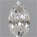 Natural Diamond 0.10 Carats, Marquise with  Cut, E Color, VVS2 Clarity and Certified by IGI
