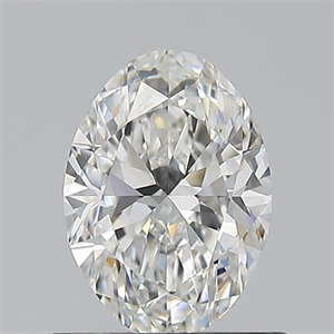 Foto Diamante Natural 0.70 quilates, Ovalado , Color F, claridad VVS1 y certificado GIA de