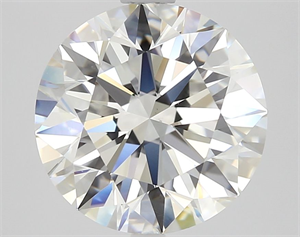 Picture of Natural Diamond 3.04 Carats, Round with Excellent Cut, H Color, VS1 Clarity and Certified by GIA