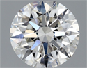 Diamante Natural 0.75 quilates, Redondo , Color H, claridad VS2 y certificado GIA