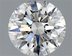 Picture of Natural Diamond 0.75 Carats, Round with Excellent Cut, H Color, VS2 Clarity and Certified by GIA
