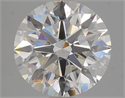Del inventario de diamantes de laboratorio, 3.86 quilates, Redondo , Color F, claridad SI1 y certificado IGI
