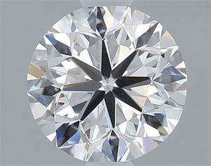 Picture of Natural Diamond 0.71 Carats, Round with Very Good Cut, F Color, VS2 Clarity and Certified by GIA