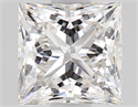 Natural Diamond 0.50 Carats, Princess with  Cut, G Color, VS1 Clarity and Certified by GIA
