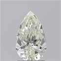 Diamante Natural 1.70 quilates, De pera , Color L, claridad SI2 y certificado GIA