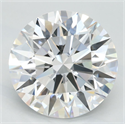 Lab Grown Diamond 3.00 Carats, Round with Ideal Cut, D Color, VVS1 Clarity and Certified by IGI