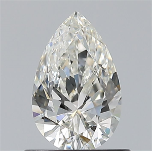 Picture of Natural Diamond 0.70 Carats, Pear with  Cut, H Color, VS1 Clarity and Certified by GIA