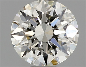 Picture of Natural Diamond 0.50 Carats, Round with Excellent Cut, J Color, VVS1 Clarity and Certified by GIA