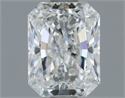 Natural Diamond 0.81 Carats, Radiant with  Cut, F Color, VS2 Clarity and Certified by GIA