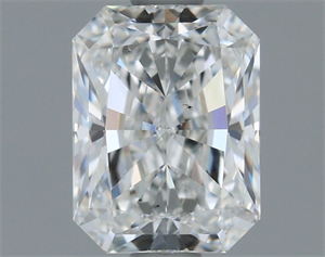 Picture of Natural Diamond 0.81 Carats, Radiant with  Cut, F Color, VS2 Clarity and Certified by GIA