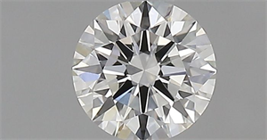 Picture of Natural Diamond 0.42 Carats, Round with Excellent Cut, H Color, VS1 Clarity and Certified by IGI