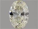 Natural Diamond 1.11 Carats, Oval with  Cut, L Color, VVS1 Clarity and Certified by GIA