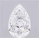 Diamante Natural 3.51 quilates, De pera , Color D, claridad VS2 y certificado GIA