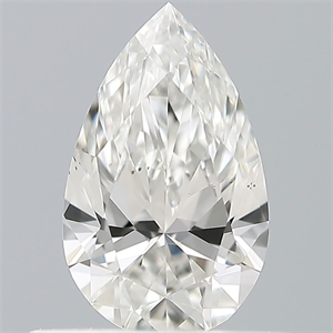 Foto Diamante Natural 0.40 quilates, De pera , Color F, claridad VS2 y certificado IGI de