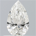 Natural Diamond 0.40 Carats, Pear with  Cut, F Color, VS2 Clarity and Certified by IGI