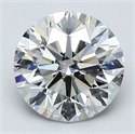 Diamante Natural 2.20 quilates, Redondo , Color I, claridad SI2 y certificado GIA