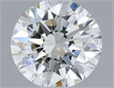 Diamante Natural 0.50 quilates, Redondo , Color H, claridad VVS2 y certificado IGI