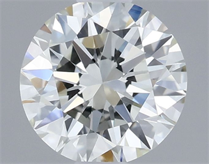 Foto Diamante Natural 0.50 quilates, Redondo , Color H, claridad VVS2 y certificado IGI de