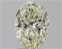 Natural Diamond 1.30 Carats, Oval with  Cut, M Color, VS2 Clarity and Certified by GIA