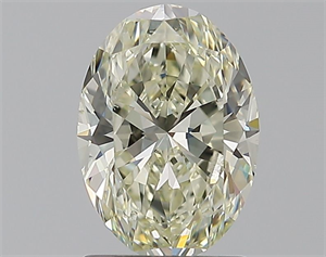 Picture of Natural Diamond 1.30 Carats, Oval with  Cut, M Color, VS2 Clarity and Certified by GIA