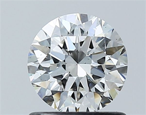 Picture of Natural Diamond 0.80 Carats, Round with Excellent Cut, F Color, SI1 Clarity and Certified by GIA