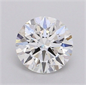 Del inventario de diamantes de laboratorio, 1.05 quilates, Redondo , Color F, claridad VVS2 y certificado IGI