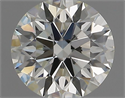 Natural Diamond 0.94 Carats, Round with Excellent Cut, K Color, VS2 Clarity and Certified by GIA